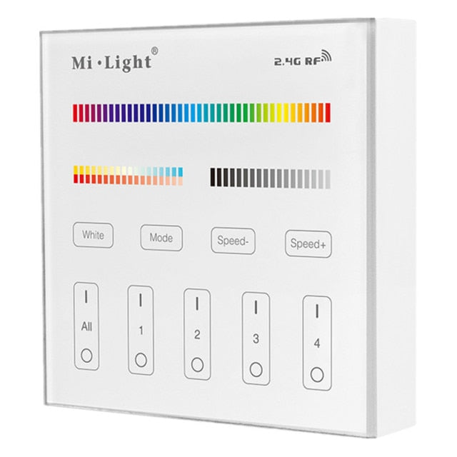 MiBoxer 18W RGB+CCT LED Downlight Dimmable Smart Indoor Living Room Light FUT065 AC110V 220V Phone Control &amp; 2.4G Remote Control