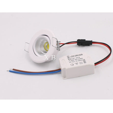 LED mini Downlight Under Cabinet Spot Light 3W for Ceiling Recessed Lamp AC85-265V Dimmable Down lights with driver