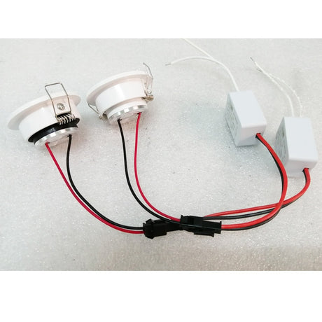 LED mini Downlight Under Cabinet Spot Light 3W for Ceiling Recessed Lamp AC85-265V Dimmable Down lights with driver