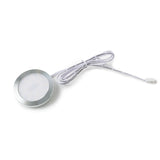 LEDIARY 3W 110V 220V Dimmable Downlight 6 Lamps Surface Mounted Remote Control Silver Round Spot Led Cabinet Display Lighting