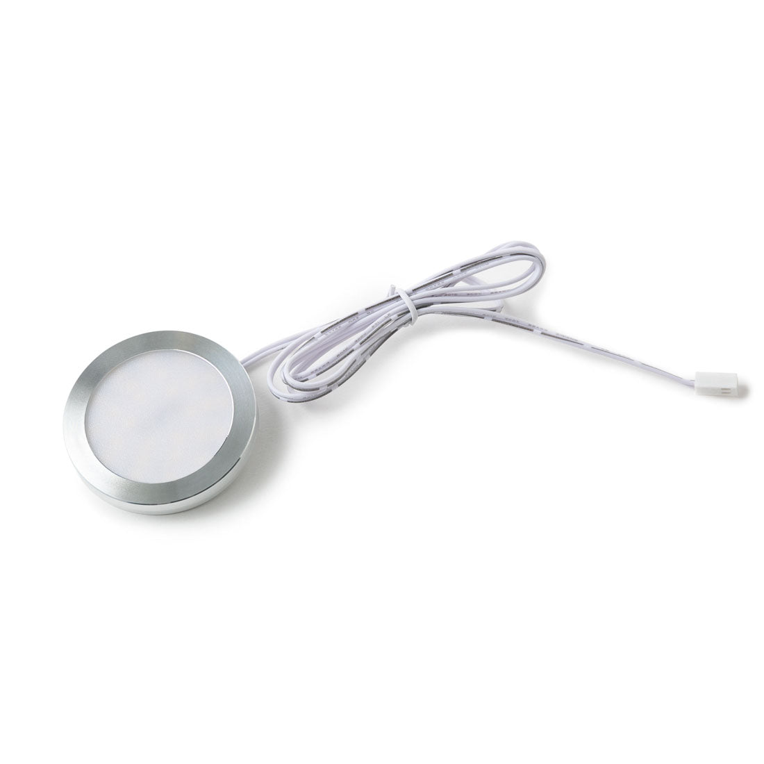 LEDIARY 3W 110V 220V Dimmable Downlight 6 Lamps Surface Mounted Remote Control Silver Round Spot Led Cabinet Display Lighting