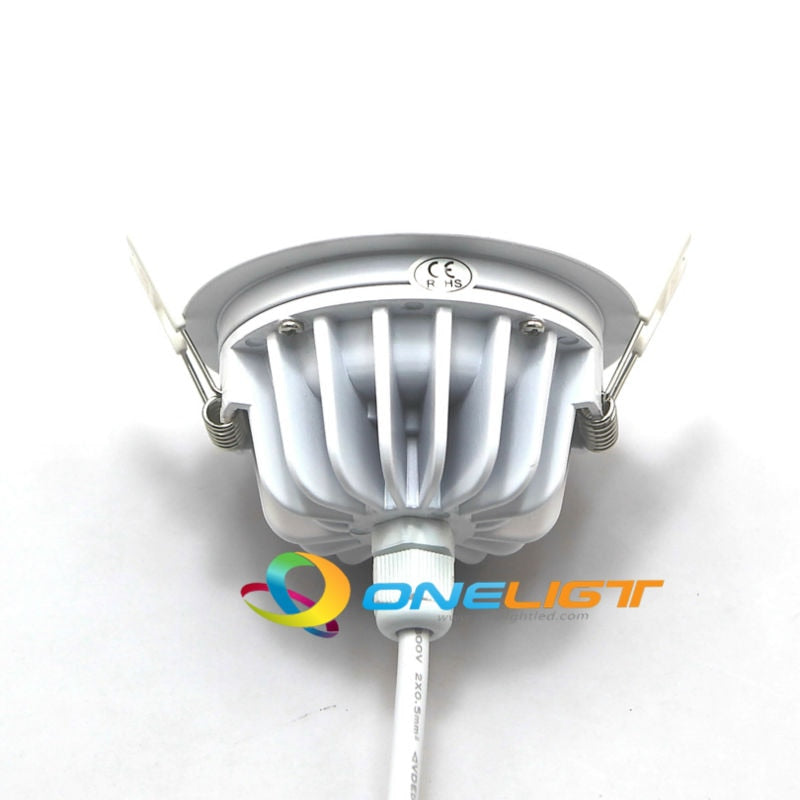 Waterproof IP68 LED Downlight AC110V 220V Dimmable 15W LED Recessed Ceiling Lamp for Bathroom Living Room Anti-fog lamp