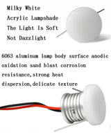 LED Dimmable Spot Light 12V 1W Recessed Downlight IP65 Ceiling Spotlight Anti-glare Lighting for kitchen Bedroom Bathroom Canopy