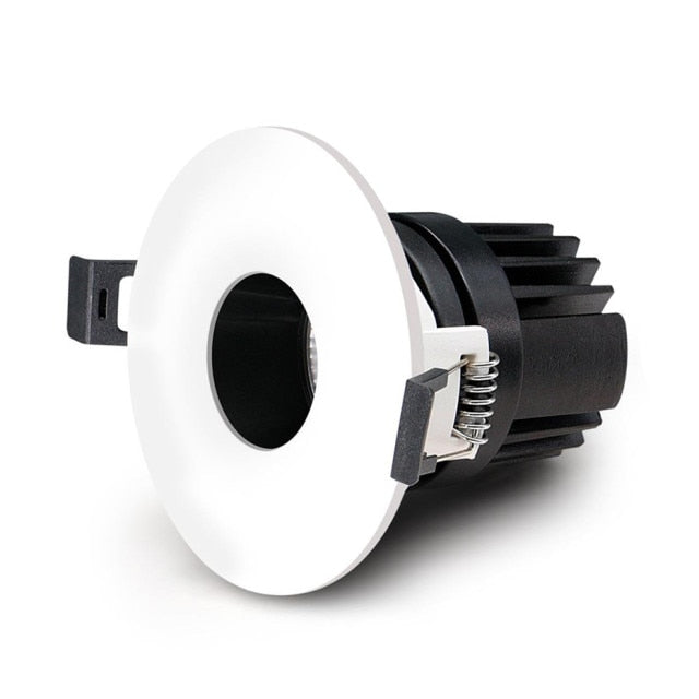 Recessed Downlight Aluminum Anti-glare Led Ceiling Lamp Square/Round 4 style Lighting For Hotel Living Room Stores Foyer 7W 10W