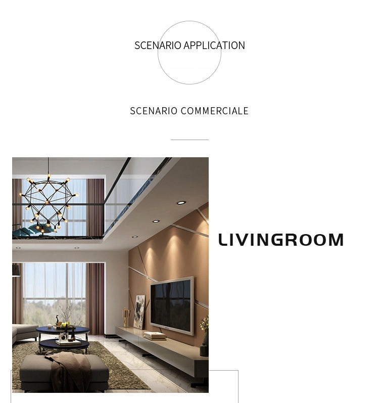 LED Downlight Recessed Indoor Led Ceiling Lamp 5W/7W Indoor Lighting AC110/220V Dimmable Ceiling Spot Light For Bedroom Kitchen