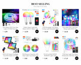 LED Downlight Tuya Smart Ceiling Light Dimmable RGB Warm Cold White Spotlight Lamp Wifi APP Voice Control with Alexa Google