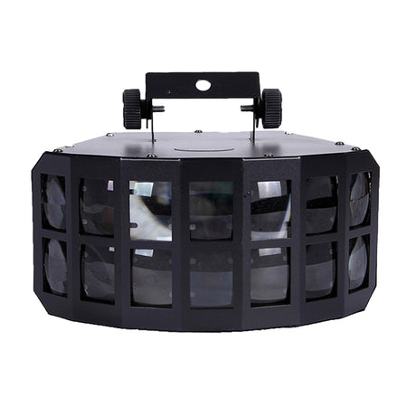LED 2X15W RGBW 4IN1 DOUBLE LAYER DOWNLIGHT PROJECTION BUTTERFLY EFFECT LIGHT FOR KTV DJ DISCO PARTY LIGHTS