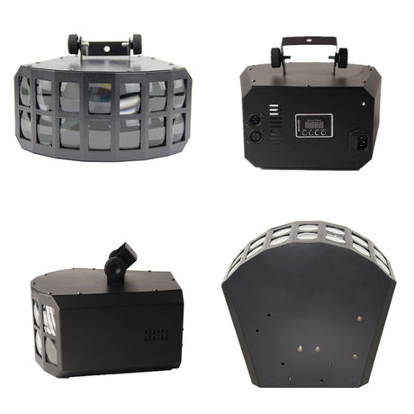 LED 2X15W RGBW 4IN1 DOUBLE LAYER DOWNLIGHT PROJECTION BUTTERFLY EFFECT LIGHT FOR KTV DJ DISCO PARTY LIGHTS