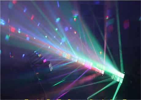 LED 2X15W RGBW 4IN1 DOUBLE LAYER DOWNLIGHT PROJECTION BUTTERFLY EFFECT LIGHT FOR KTV DJ DISCO PARTY LIGHTS