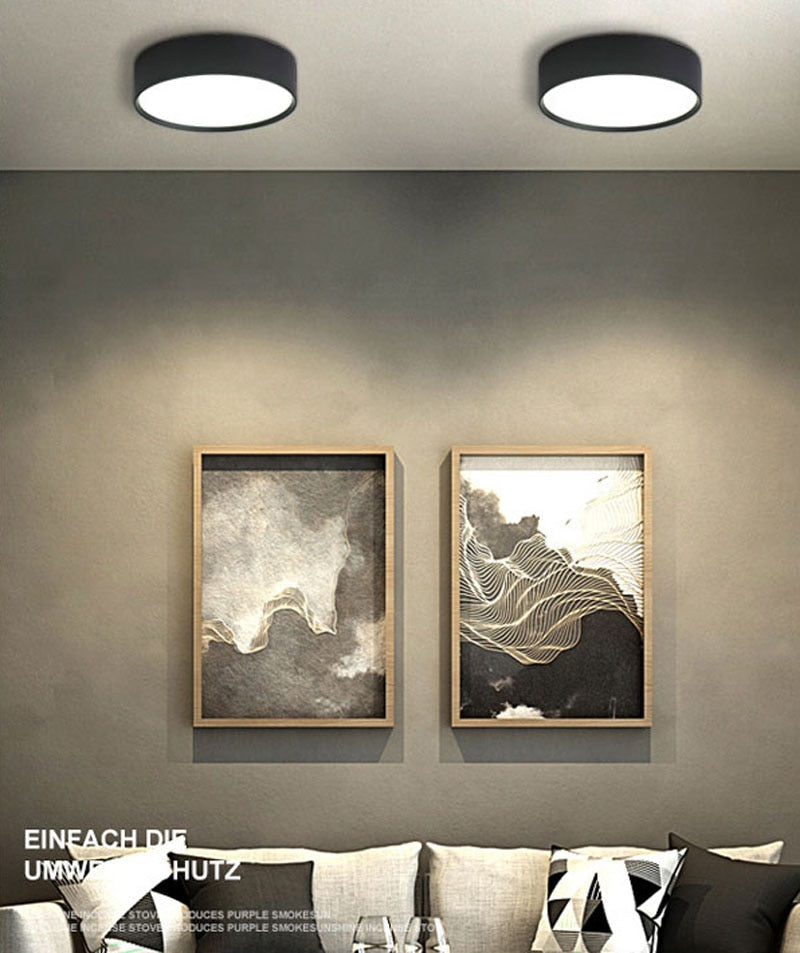 Ultra-thin Surface Mounted Led Downlights Spot Light Lamp 85-265v 7W 10W 15W Downlight Ceiling Spot Led Lighting Fixture for Home