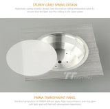 LED Ceiling Lamp 10PCS/Lot satin silver Cold/Warm White Epistar Recessed Cabinet light Downlight AC 230V 110V For Home Lighting