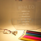 etrnLED Interior Led Spotlights Mini 12V 24V Recessed Ceiling Spot Lamp Hidden Stair Showcase Display Light with Connector 1W