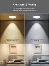 High Brightness LED Downlight Recessed Round Aluminum LED Ceiling Lamp 7W 10W 20W 30W 50W Warm Cold White AC220-240V Spotlights