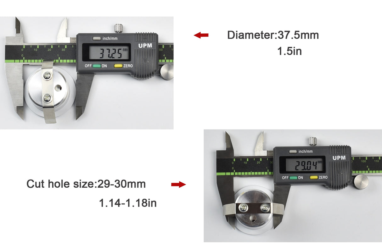 Mini LED Downlight Dimmable COB 3W Cut Hole 30mm Black White Silver Body AC12V 110V 220V Dust-proof Anti-fog