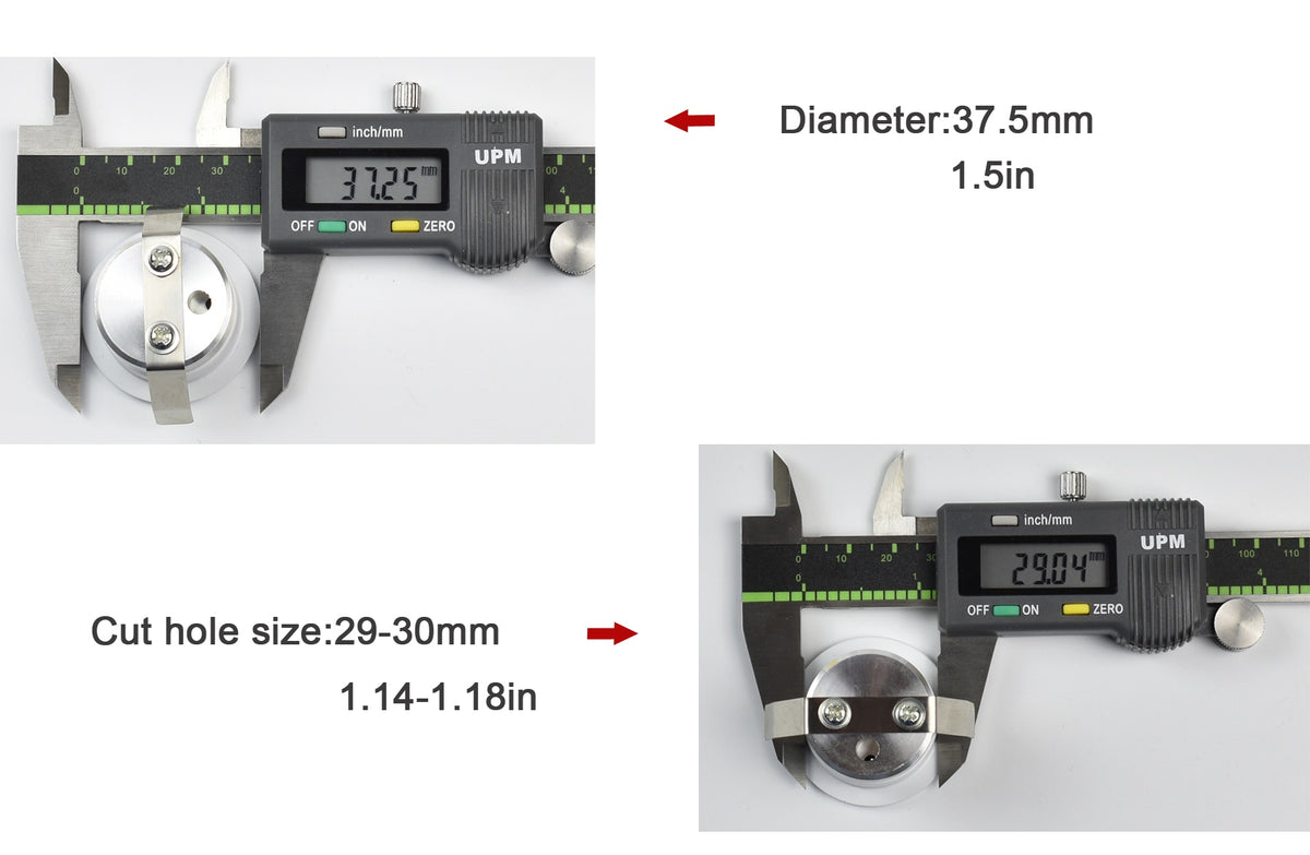 Mini LED Downlight Dimmable COB 3W Cut Hole 30mm Black White Silver Body AC12V 110V 220V Dust-proof Anti-fog