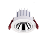 Tuya Led Smart Downlight Recessed Ceiling Lamp Zigbee Spot Lamp Angle Adjustable Aluminum Spot Led Light For Home Office Store