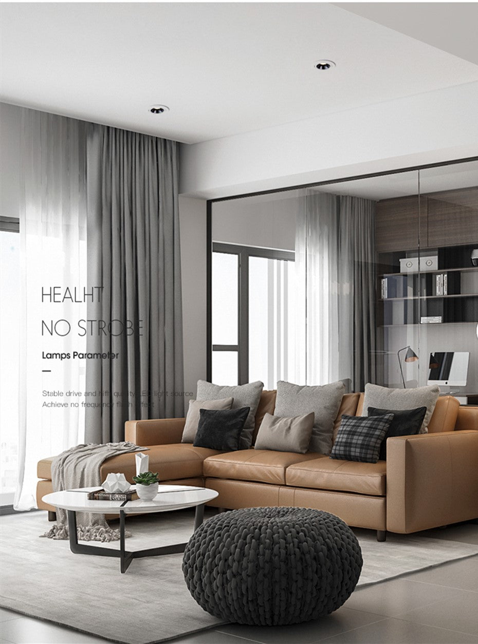 Tuya Led Smart Downlight Recessed Ceiling Lamp Zigbee Spot Lamp Angle Adjustable Aluminum Spot Led Light For Home Office Store