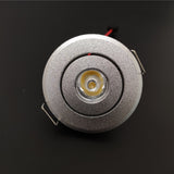 led downlight dimmable 10pcs 3w 1w 110-220v Matte silver gold mini spot light warm white/ 4000K /cold white