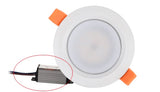 LED 10pcs/pack Outdoor Downlight led Spot IP65 Fire Rated Lamp 5W 7W 9W Die- Cast Design for sauna steam bath kitchen bathroom eaves