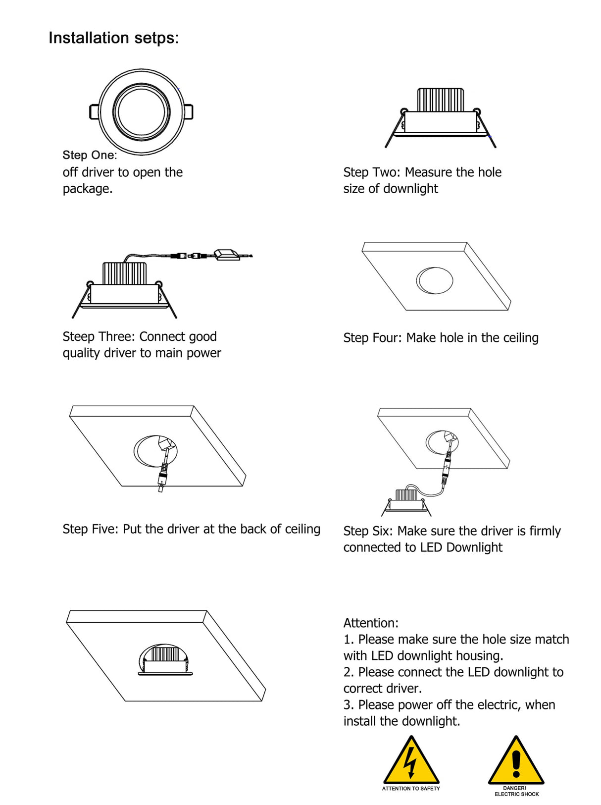 LED 10pcs/pack Outdoor Downlight led Spot IP65 Fire Rated Lamp 5W 7W 9W Die- Cast Design for sauna steam bath kitchen bathroom eaves