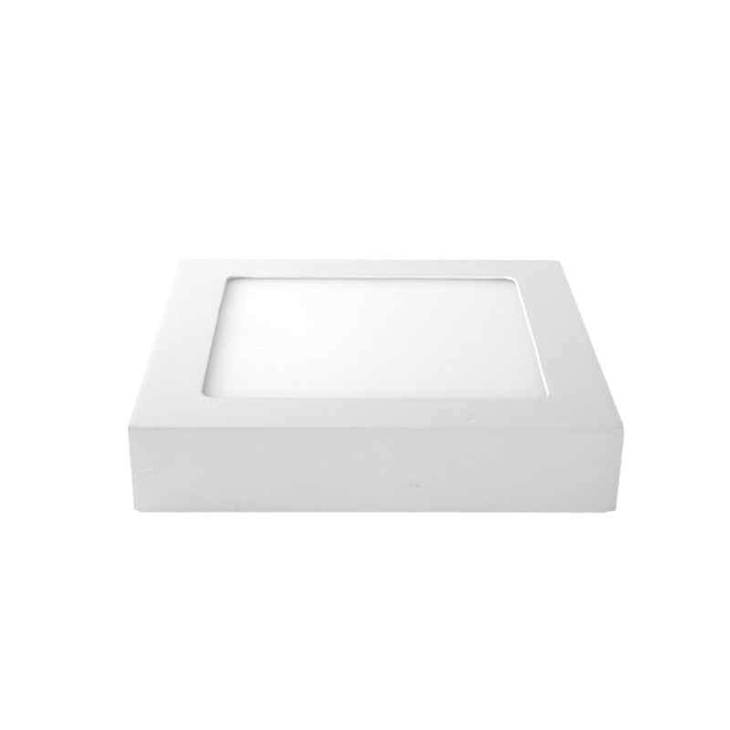 LED 12V 24V Surface Mounted Panel Light 6w 12w 18w 24w Round Square Indoor Ceiling Downlight White
