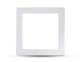 LED 12V 24V Surface Mounted Panel Light 6w 12w 18w 24w Round Square Indoor Ceiling Downlight White