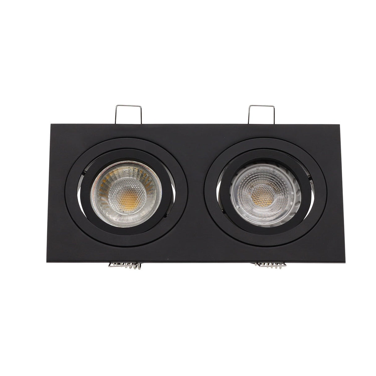High Quality Aluminum GU10 MR16 Downlight Holder Black Silver White GU10 Fixture Frame For LED Ceiling Light Trim
