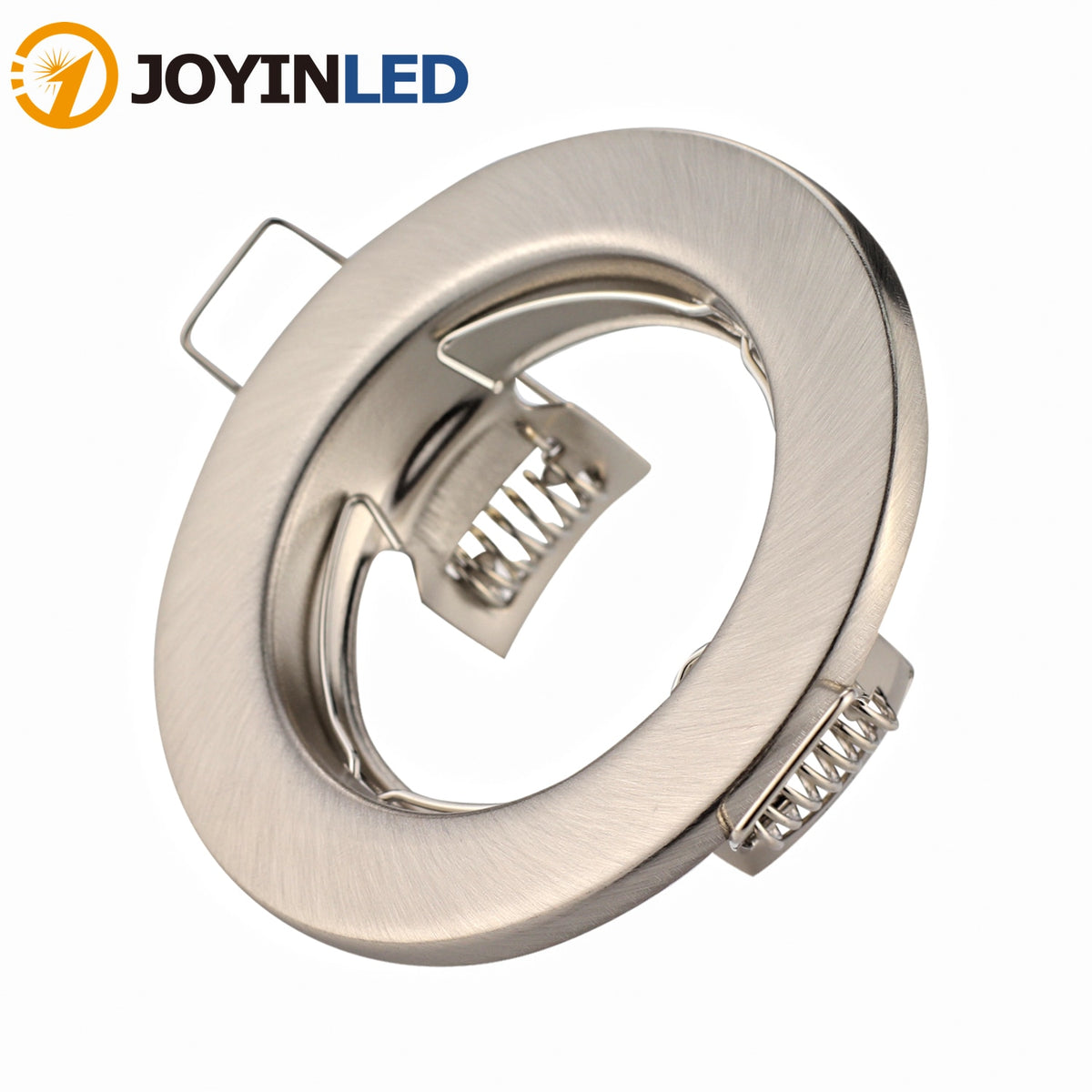 Round Metal Recessed LED Ceiling Light Frames MR16 GU10 10pcs Bulb Fixtures Downlight Holder GU10 Spot Light Fitting For Housing