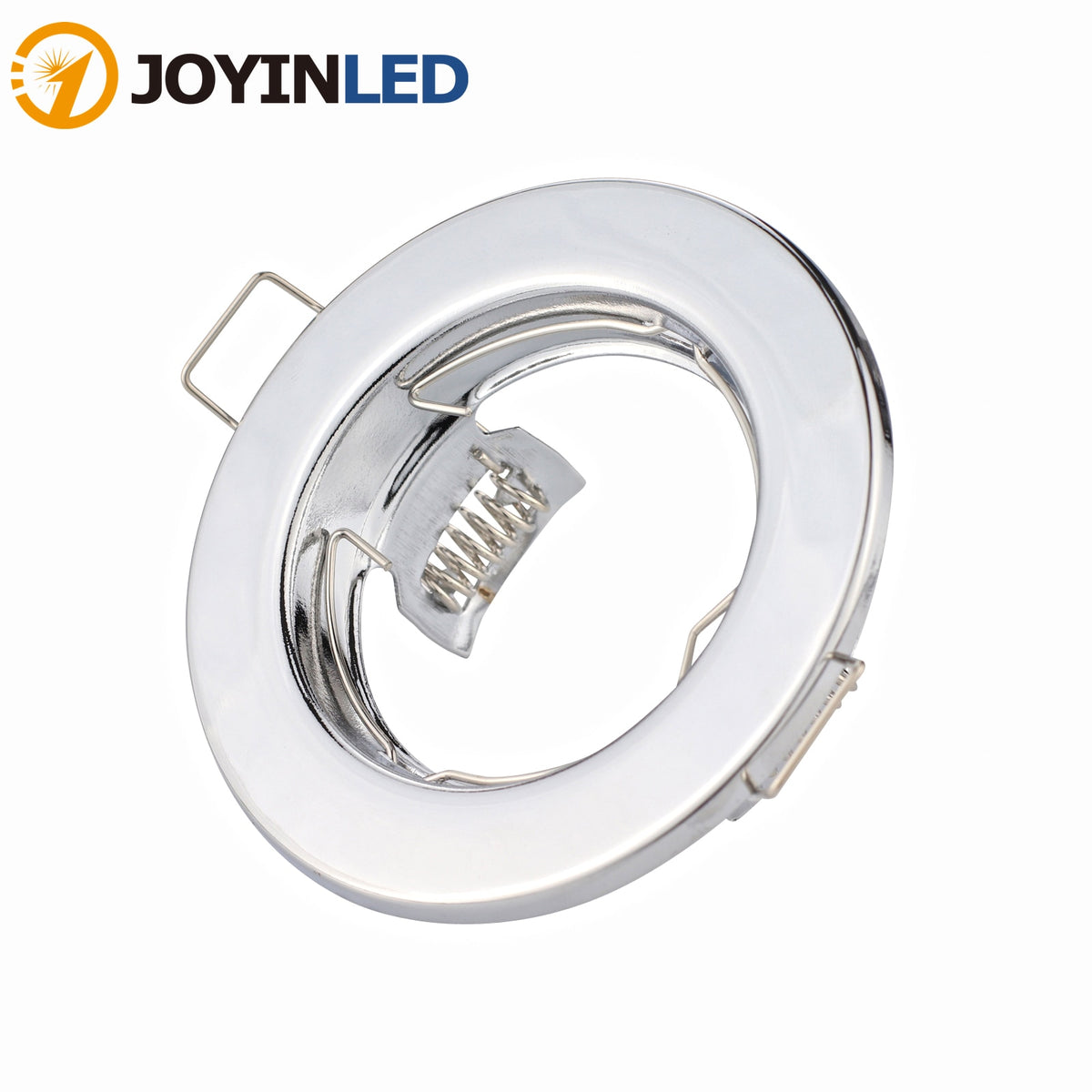 Round Metal Recessed LED Ceiling Light Frames MR16 GU10 10pcs Bulb Fixtures Downlight Holder GU10 Spot Light Fitting For Housing