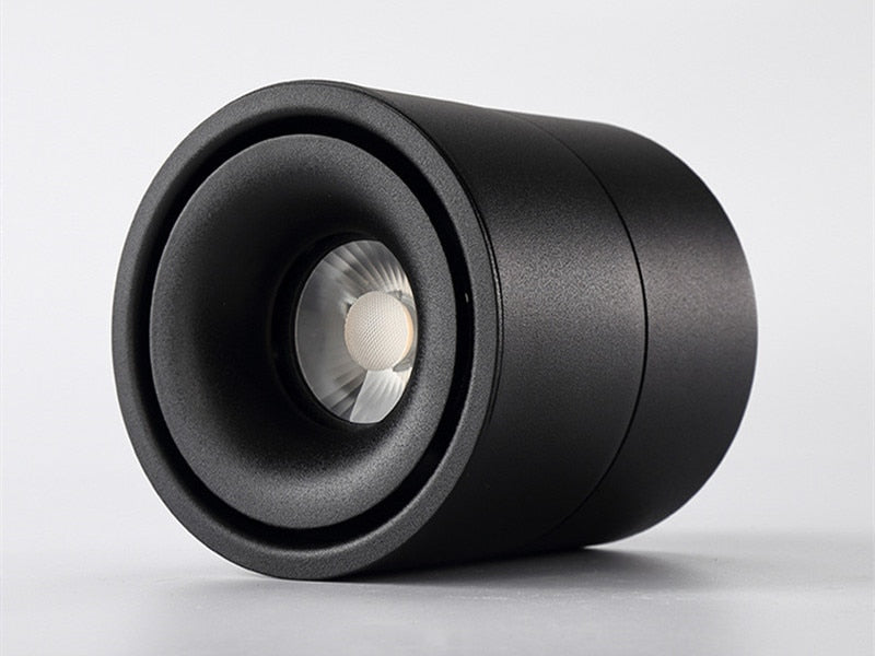 Dimmable COB LED Downlights Surface Mounted LED Ceiling Lamps 7W/10W/15W/18W Foldable And 360° Rotatable Background Spot lights