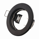 Round Metal Recessed LED Ceiling Light Frames MR16 GU10 10pcs Bulb Fixtures Downlight Holder GU10 Spot Light Fitting For Housing