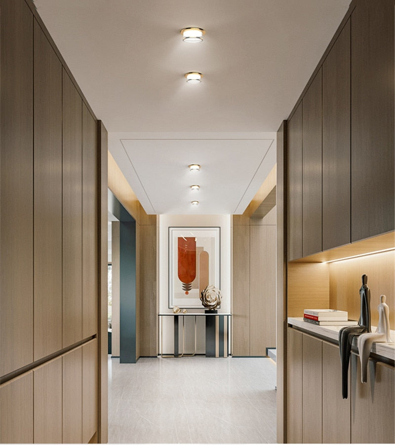 Luxury Style Crystal LED Downlight 5W7W9W12W15W Crystal Recessed Downlights Ceiling Spot Lighting Bedroom Kitchen Indoor lamp