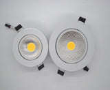 LED downlights White round Led spot COB Ceiling led downlight 7W 9w 12w 15w 20w rotating 110/220V surface mounted Indoor Light