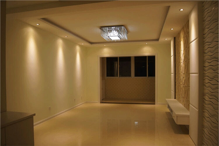 LED downlights White round Led spot COB Ceiling led downlight 7W 9w 12w 15w 20w rotating 110/220V surface mounted Indoor Light