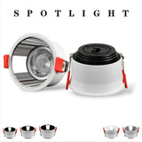 Dimmable Led Downlights Led Spot Light Lamp 220V 110V 12W 18W  Downlight Ceiling Spot Led Lighting Fixture for Home Kitchen Lamp