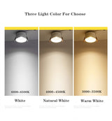 Dimmable Led Downlights Led Spot Light Lamp 220V 110V 12W 18W  Downlight Ceiling Spot Led Lighting Fixture for Home Kitchen Lamp