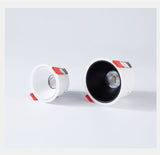 Round Anti-Glare Led COB  Recessed Downlights 7w 12w 15w Dimmable 110v 220v Ceiling Lamp Spotlights for Indoor Lighting