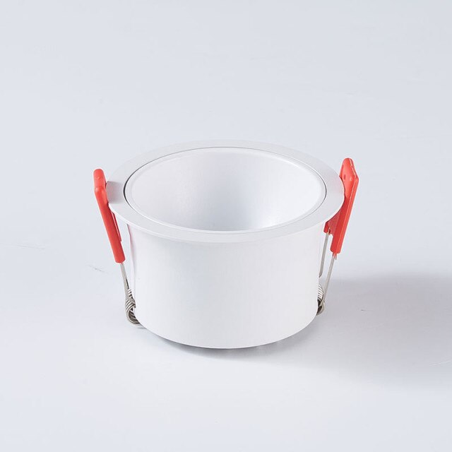 Round Anti-Glare Led COB  Recessed Downlights 7w 12w 15w Dimmable 110v 220v Ceiling Lamp Spotlights for Indoor Lighting