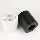 1pcs Square Surface Mounted LED Downlight with Replaceable GU10 LED Bulb  7W 10W  LED Ceiling Spot Light AC85V-265V Indoor