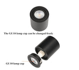 1pcs Square Surface Mounted LED Downlight with Replaceable GU10 LED Bulb  7W 10W  LED Ceiling Spot Light AC85V-265V Indoor