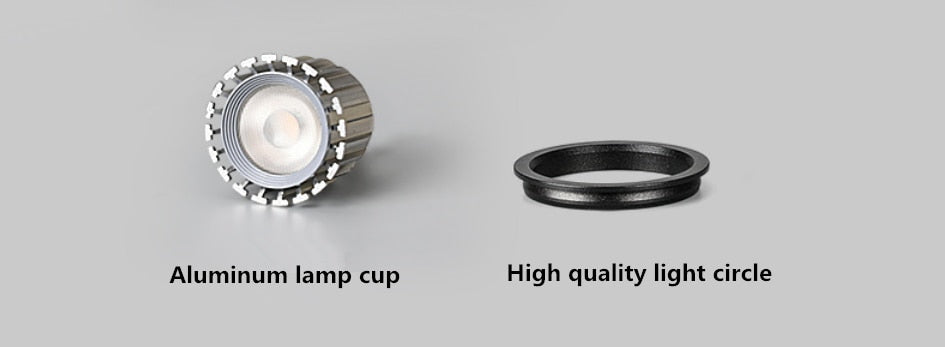 1pcs Square Surface Mounted LED Downlight with Replaceable GU10 LED Bulb  7W 10W  LED Ceiling Spot Light AC85V-265V Indoor