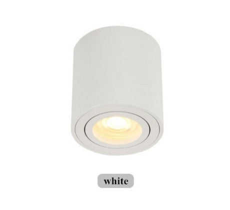 1pcs Square Surface Mounted LED Downlight with Replaceable GU10 LED Bulb  7W 10W  LED Ceiling Spot Light AC85V-265V Indoor