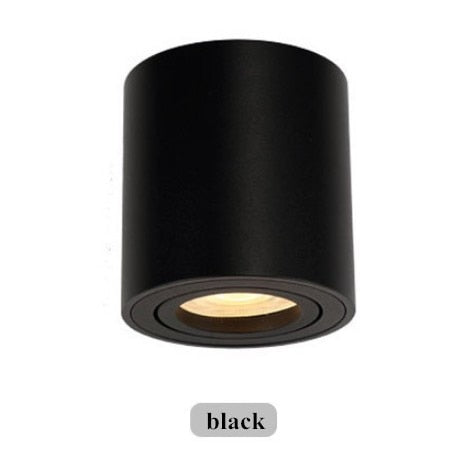 1pcs Square Surface Mounted LED Downlight with Replaceable GU10 LED Bulb  7W 10W  LED Ceiling Spot Light AC85V-265V Indoor