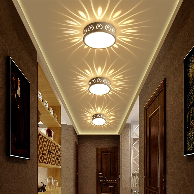 Creative aisle light corridor light simple modern downlight embedded spotlight led entrance light entrance light hall light