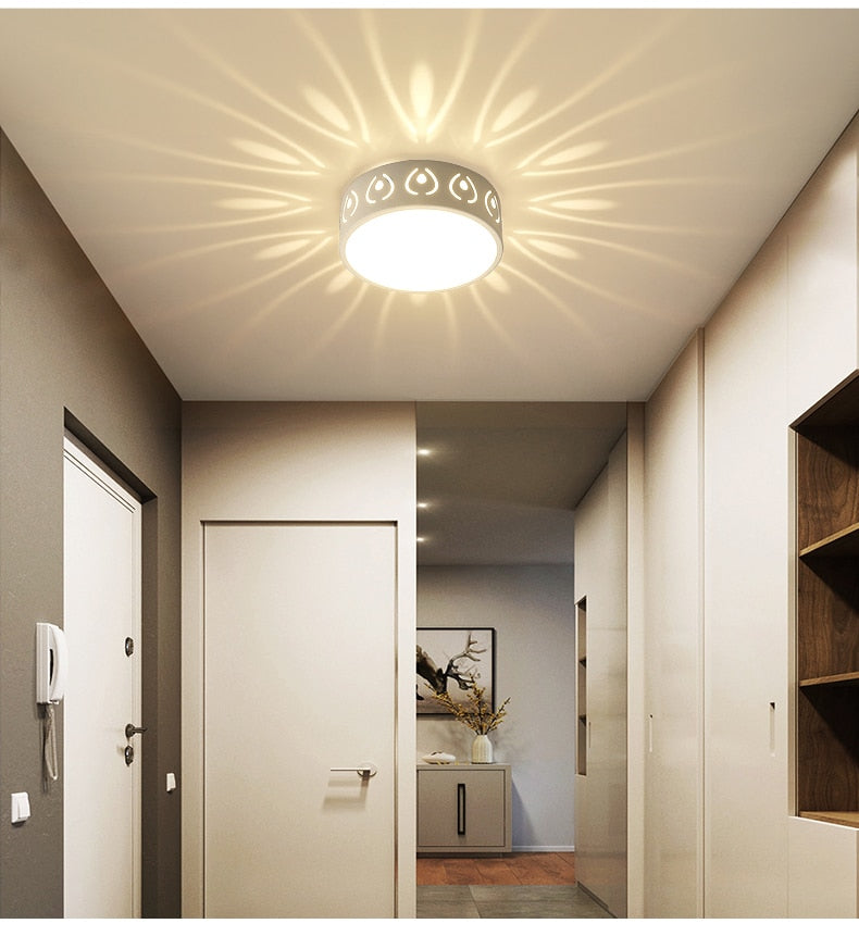 Creative aisle light corridor light simple modern downlight embedded spotlight led entrance light entrance light hall light