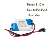 Dimmable LED Constant Current Driver Power Supply 3W 5W 7W 8-10W 15W 15-24W Output 300mA External Diver For LED Downlight