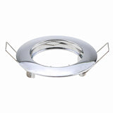 Recessed Trimless Titl 10pcs/lot Round LED Spot Light Fittings GU10 MR16 Socket Base Holder Ceiling Spot Downlight Frame Fixture