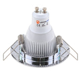 Recessed Trimless Titl 10pcs/lot Round LED Spot Light Fittings GU10 MR16 Socket Base Holder Ceiling Spot Downlight Frame Fixture