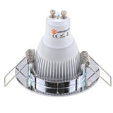 Recessed Trimless Titl 10pcs/lot Round LED Spot Light Fittings GU10 MR16 Socket Base Holder Ceiling Spot Downlight Frame Fixture