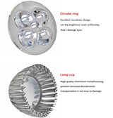 Super Bright 9w 12w 15w GU10 10X LED Bulbs Light 110v 220v Dimmable Led Spotlights warm / Cool White GU10 base LED downlight